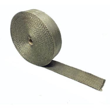 Imagem de Fita Térmica Manta Para Escapamentos Motos Carros 1 Metro