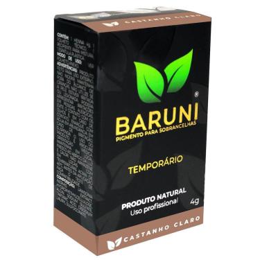 Imagem de Baruni Pigmento Temporário Sobrancelha Castanho Claro Henna