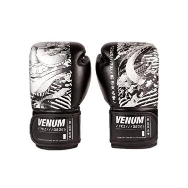 Imagem de Venum Luvas de boxe infantis YKZ21 preto/branco - 113 g