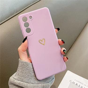 Imagem de Capa de telefone Love Heart para Samsung Galaxy A52 A72 S21 Plus S20 FE A32 A51 A71 Note 20 Ultra S22 Candy Color Soft Matte Capa Traseira, T7, Para Samsung A71 4G