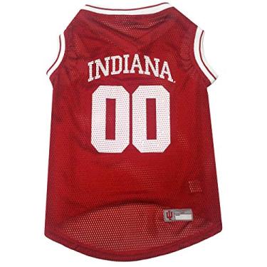 Imagem de Pets First Camiseta para cães INDIANA HOOSIERS para animais de estimação, pequena