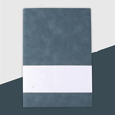 Imagem de Caderno A6 e Diário Bloco de Notas Agenda Agenda Semanal Aluno Papel para Escrever Material de Escritório Escolar, Azul Escuro, 2 peças