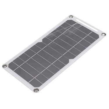 Imagem de Carregadores de bateria solar, painel solar durável portátil silício monocristalino para carro para barco para eletrodomésticos