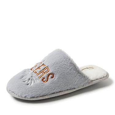 Imagem de Dearfoams Pantufa feminina fofa para presente de celebração de férias, Saúde!, Small