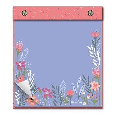 Imagem de Bloco de Anotações Office Pinos Primavera 14,5 x 14,2mm 200fls 63g/m² Fina Idéia