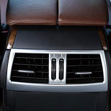 Imagem de JIERS Para BMW X5 E70 X6 E71 2008-2014, moldura de saída de ar traseira para estilo de carro acessórios automotivos interiores