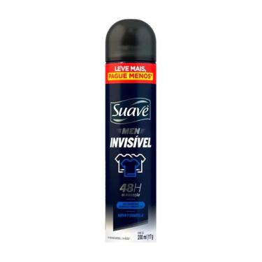 Imagem de Desodorante Antitranspirante Aerosol Suave Men Invisível 200ml