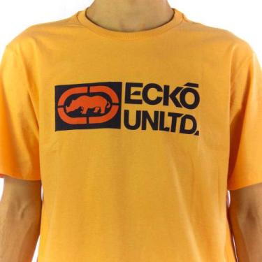 Imagem de Camiseta Ecko Masc Logomania U571a Laranja