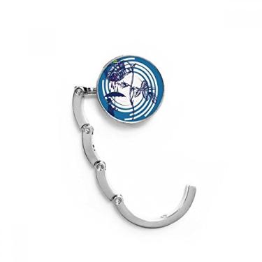 Imagem de Plant Leaves — Chapéu de guarda-chuva rosa com gancho decorativo para mesa de flores, gancho dobrável