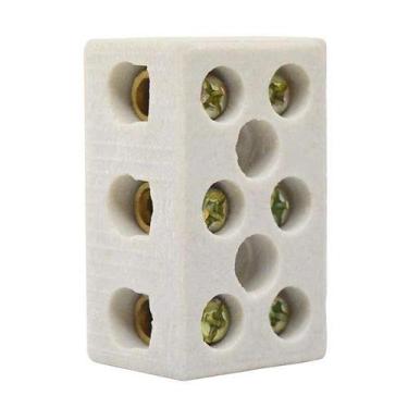 Imagem de Conector Cerâmica Tripolar Thompson 16mm Com 10