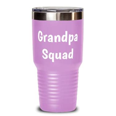 Imagem de Piada Grandpa, Grandpa Squad, Ideia Única Dia dos Pais 850 g Copo para Vovô