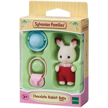 Imagem de Sylvanian Families Bebê Coelho Chocolate - Epoch 5405