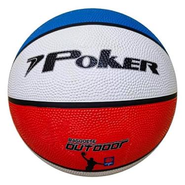 Imagem de BOLA DE BASQUETE POKER OUTDOOR 7 OFICIAL