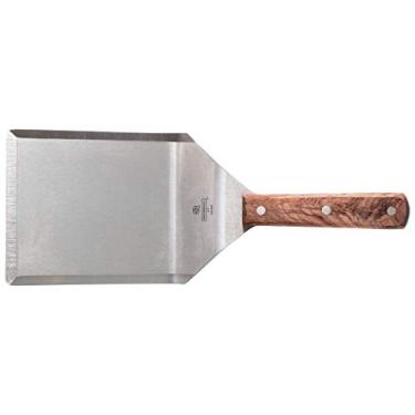 Imagem de World 4688M Turner de hambúrguer de 15 cm por 12,7 cm, madeira