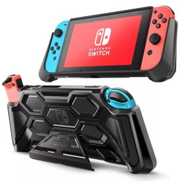 Imagem de For Nintendo Switch Case Battle Series Mumba Heavy Duty Grip Cover For Nintendo Switch Console with