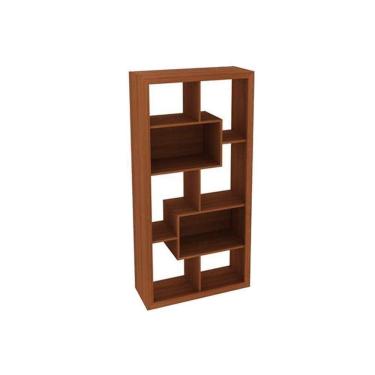 Imagem de Estante Livreiro Casal E1712 C/ 2 Nichos Amêndoa - Tecno Mobili