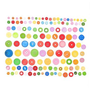 Imagem de STOBOK 2 Conjuntos De Botões Coloridos Botões De Desenho Animado Prendedores De Costura Para Scrapbooking Botões Artesanais DIY Botões Fofos Fabricação De Joias Decoração Infantil