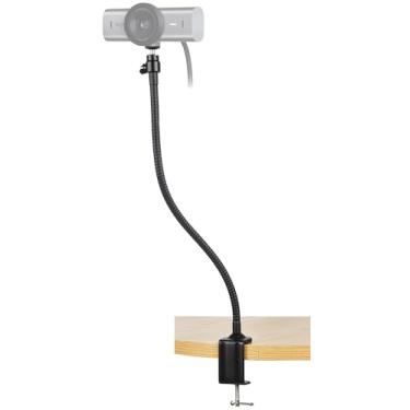 Imagem de AceTaken Suporte de braço longo flexível de 63,5 cm compatível com webcams Logitech MX Brio 4K, Brio 4K, Brio 500