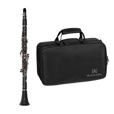 Imagem de Clarinete Michael Wclm 30n Com Chaves Niquelada Com Case