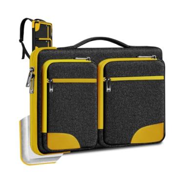 Imagem de ZINZ Capa para laptop 15 15.6 40.6 cm manga fina bolsa resistente a derramamentos para notebooks mais populares de 38.1 cm 39.6 cm 40.6 cm, B01YL02