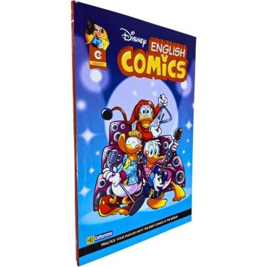 Imagem de Livro em Quadrinhos HQ Gibi Graphic Novel em Inglês Disney English Comics Tamanho 17x26cm Volume 17