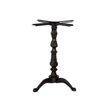 Imagem de Kit Pé De Mesa Base E Trava Veroninha Em Ferro Fundido