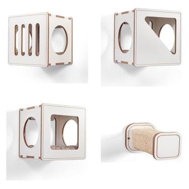 Imagem de Playground Para Gatos Haiko Branco