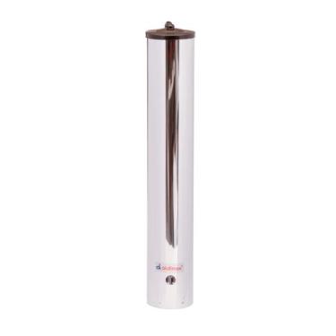 Imagem de Porta Copo Descartavel Suporte Inox Dispenser Agua 200ml - Aldinox