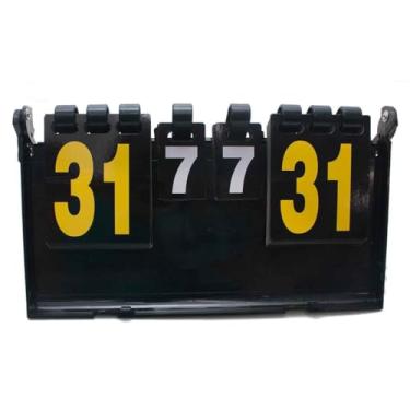Imagem de Placar de Mesa Portatil Marcador de Pontos Esportivo Contato Manual