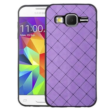 Imagem de ELISORLI Compatível com Samsung Galaxy J7 2015/J7 Neo/J7 Nxt/J7 Core/7J Duos Capa robusta fina antiderrapante borracha TPU para celular SM J700 J700P J700T J00T1 J700M mulheres homens roxo