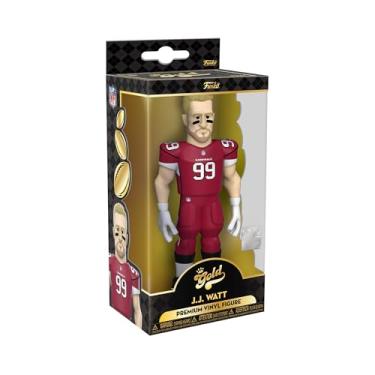 Imagem de Vinyl Gold NFL Texans Jj Watt Away Uniform 5 Inch Vinyl Figure