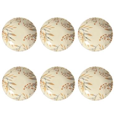 Imagem de Conjunto de Pratos Fundos 06 Peças Coup Ikebana Porto Brasil