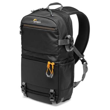 Imagem de Lowepro Mochila Slingshot SL 250 AW III pronta para viagem para câmera DSLR, equipamento fotográfico, drones e laptop, preta, G, Preto, Large