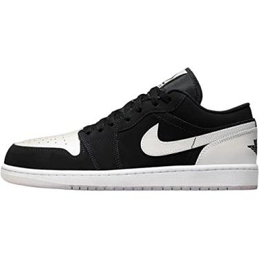 Imagem de Jordan 1 Low Men's Baseball Diamond Limited Edition DH6931-001 (DH6931-001, Numeric_10_Point_5) Black