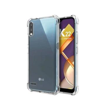 Imagem de Capa de Celular para K22+ Plástico Anti-Impacto LG - Hrebos Anti Shock