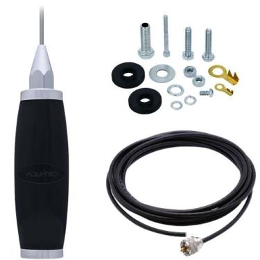 Imagem de Antena Móvel Maria Mole 2,70 metros Px B-2003p Cabo Coaxial 5,5 metros