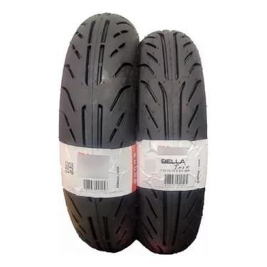 Imagem de Par Pneu Technic Bellatrix Dianteiro Traseiro Nmax 160 110/70-13 + 130