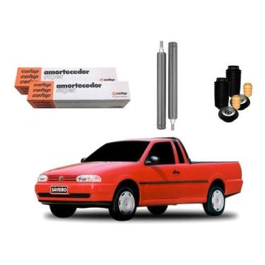 Imagem de Kit Amortecedor Dianteiro Saveiro 1.6 1.8 2.0 1997 A 2000 - Cofap