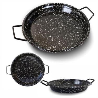 Imagem de Tacho Esmaltado Paellera 30 Cm Diametro - Tachos e Pasteleiros