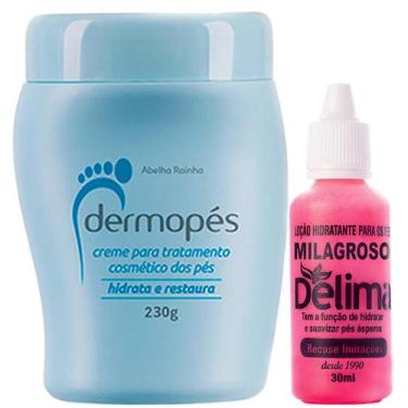 Imagem de Kit Dermopés 230g + Loção Milagroso Delima Suave Fragrance 30ml - Abel