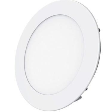 Imagem de Luminaria LED Painel Slim Branca 6W Bivolt Conector Cabo Black+Decker 