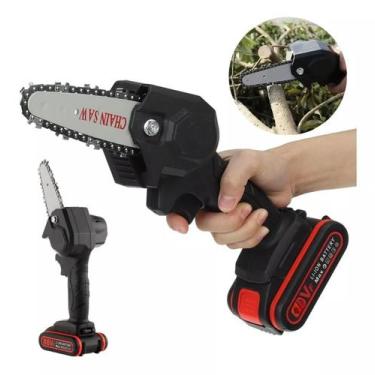 Imagem de Motoserra Eletrica A Bateria Lítio Mini 24v Bivolt Portatil - Sa, Song