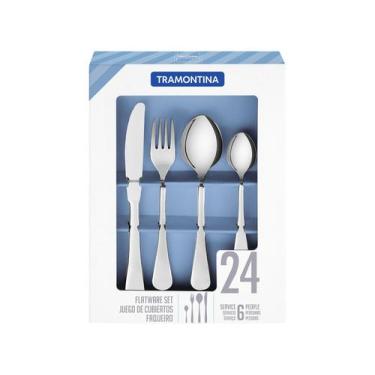 Imagem de Faqueiro Tramontina Zurique 66986/005 Inox - 24 Peças