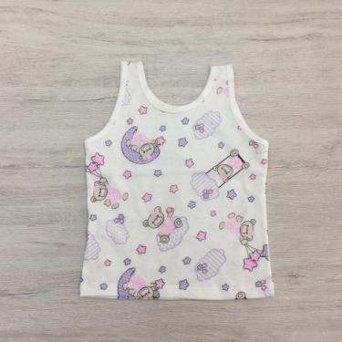 Imagem de Regata Infantil e Bebê De Malha 100% Algodão Kit com 5 Peças - Rizzico