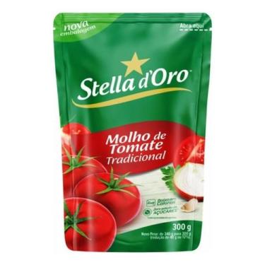 Imagem de Molho De Tomate Tradicional Stella D'Oro Em Sachê 300 G