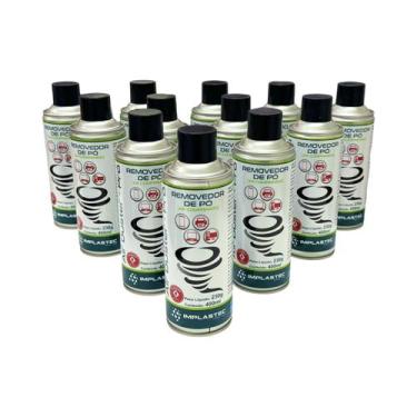 Imagem de Ar Comprimido Aerossol Implastec Air Duster Pro 400ml 230g (Caixa com 