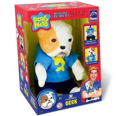 Imagem de Cachorrinho Pet Reborn Geek Luccas Neto 5849 Roma