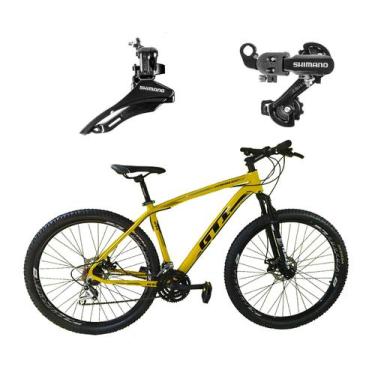 Imagem de Bicicleta Aro 29 Gti Roma Alumínio Câmbios Shimano 21v Freio a Disco G