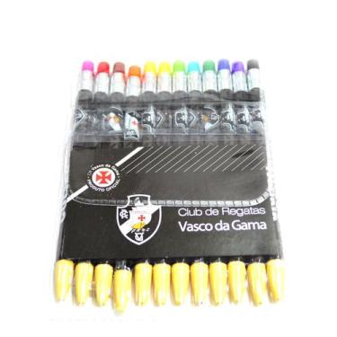 Imagem de Jogo Com 12 Lapiseiras De Cor - Vasco - Mileno