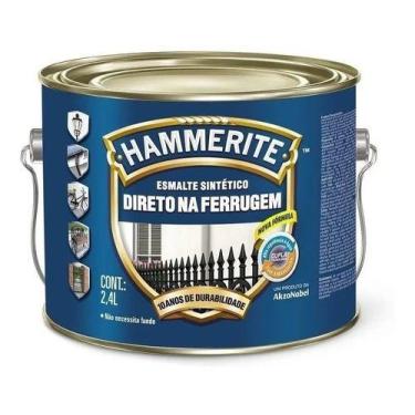 Imagem de Tinta Hammerite  Direto Na Ferrugem - 2,4 Litros - Coral, VERDE COLONI